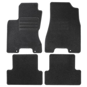 Basic Fussmatten passend für Nissan X-Trail II [T31] 2007-2014 Anthrazit