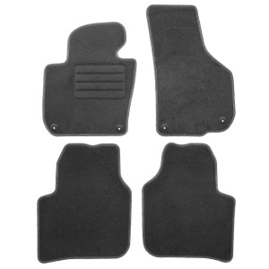 Basic Fussmatten passend für Skoda Superb II 2008-2015 Anthrazit