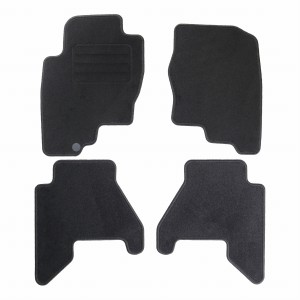 Basic Fussmatten passend für Nissan Pathfinder III 2005-2010 Schwarz