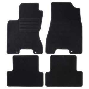 Basic Fussmatten passend für Nissan X-Trail II [T31] 2007-2014 Schwarz