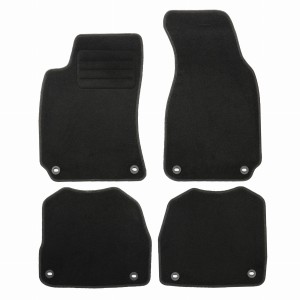 Basic Fussmatten passend für Skoda Superb I 2001-2008 Schwarz