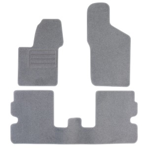Basic Fussmatten passend für Fiat Seicento 1998-2010 Grau