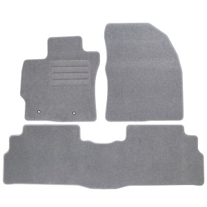 Basic Fussmatten passend für Toyota Verso 2009-2013 Grau