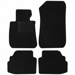 Basic Fussmatten passend für BMW 3 E92 2006-2011 Schwarz