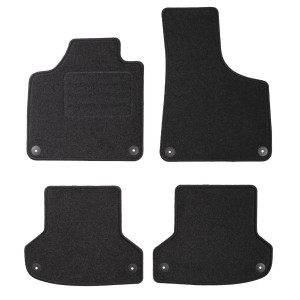 Basic Fussmatten passend für Audi A3 8P 2003-2013 Anthrazit