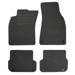 Basic Fussmatten passend für Audi A6 C6 [4F] 2006-2011 Anthrazit