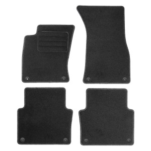 Basic Fussmatten passend für Audi A8 D3 [4E] 2002-2009 Anthrazit