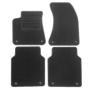 Basic Fussmatten passend für Audi A8 D4 2010-2017 Anthrazit