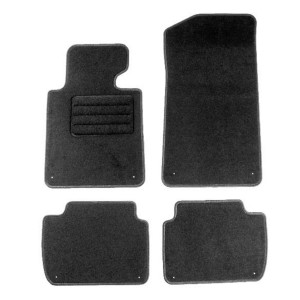 Basic Fussmatten passend für BMW 3 E46 1998-2007 Anthrazit