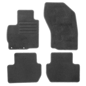 Basic Fussmatten passend für Citroen C-Crosser 2007-2012 Anthrazit