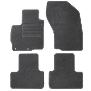 Basic Fussmatten passend für Citroen C4 Aircross 2012-2017 Anthrazit