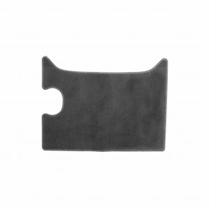 Basic Fussmatten passend für DAF XF105 XF Euro6 Mittel nur Schaltgetriebe 2005-2013- Anthrazit