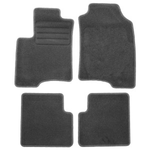 Basic Fussmatten passend für Fiat Panda III 2012- Anthrazit