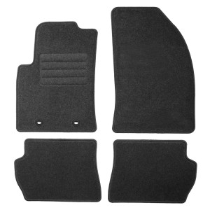 Basic Fussmatten passend für Ford Fiesta V 2004-2008 Anthrazit