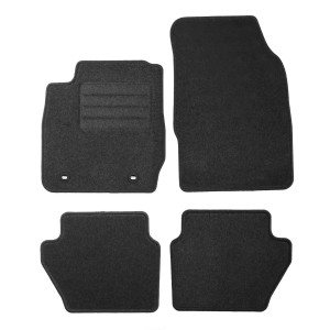 Basic Fussmatten passend für Ford Fiesta VI 2008-2011 Anthrazit