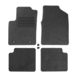 Basic Fussmatten passend für Ford Ka II 2008-2016 Anthrazit