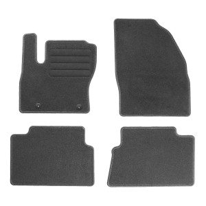 Basic Fussmatten passend für Ford Kuga I 2008-2012 Anthrazit