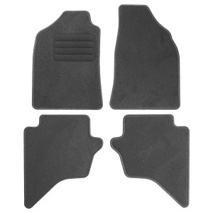 Basic Fussmatten passend für Ford Ranger II 2007-2011 Anthrazit