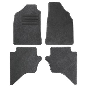 Basic Fussmatten passend für Mazda BT-50 I 2007-2011 Anthrazit