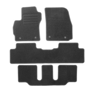 Basic Fussmatten passend für Mazda Premacy II 2005-2010 Anthrazit