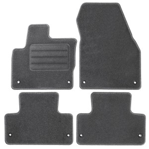 Basic Fussmatten passend für Land Rover Range Rover Evoque 2011- Anthrazit