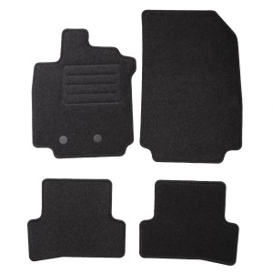 Basic Fussmatten passend für Renault Clio III 2005-2012 Anthrazit