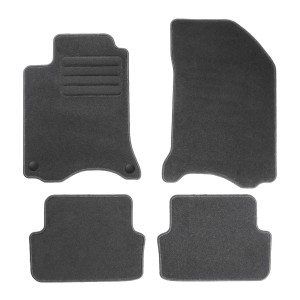 Basic Fussmatten passend für Renault Laguna II 2001-2007 Anthrazit