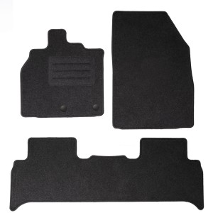 Basic Fussmatten passend für Renault Scenic III 2009-2016 Anthrazit