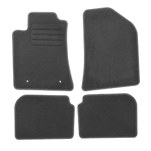 Basic Fussmatten passend für Toyota Avensis II [T250] 2003-2008 Anthrazit