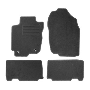 Basic Fussmatten passend für Toyota Rav4 IV 2013-2018 Anthrazit