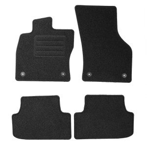 Basic Fussmatten passend für VW Golf VII 2012- Anthrazit
