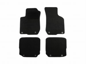 Basic Fussmatten passend für Audi A3 8L 1996-2003 Schwarz