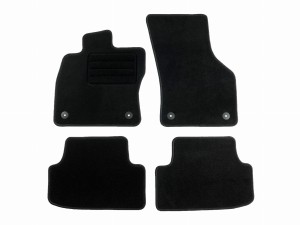 Basic Fussmatten passend für Audi A3 8V 2012- Schwarz