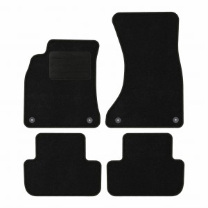 Basic Fussmatten passend für Audi A5 8T SPORTBACK [8TA] 2007-2016 Schwarz