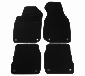 Basic Fussmatten passend für Audi A6 C5 365 [4B] 1997-2004 Schwarz