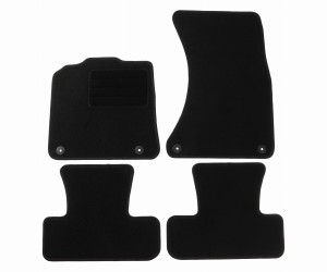 Basic Fussmatten passend für Audi Q5 8R 2008-2017 Schwarz