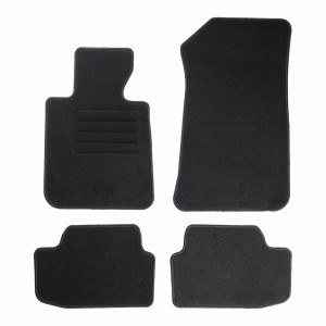 Basic Fussmatten passend für BMW 1 E87 2004-2013 Schwarz