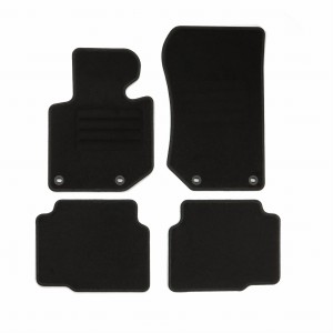 Basic Fussmatten passend für BMW 3 E36 1990-2000 Schwarz