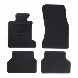 Basic Fussmatten passend für BMW 5 E60 2003-2010 Schwarz