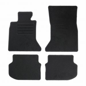 Basic Fussmatten passend für BMW 5 F10 2011-2013 Schwarz