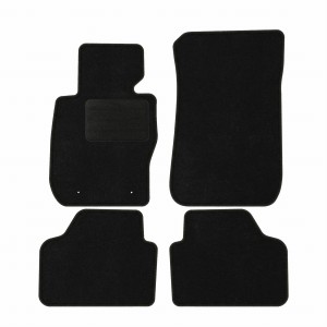 Basic Fussmatten passend für BMW X1 E84 2009-2016 Schwarz