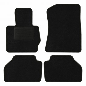 Basic Fussmatten passend für BMW X3 F25 2010-2017 Schwarz