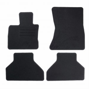 Basic Fussmatten passend für BMW X5 E70 2006-2013 Schwarz