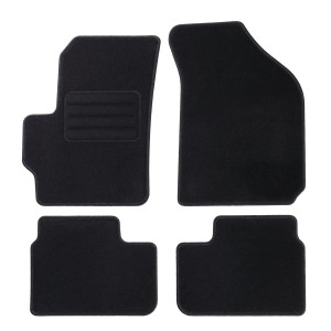 Basic Fussmatten passend für Chevrolet Matiz II 2005-2009 Schwarz