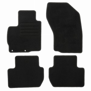 Basic Fussmatten passend für Citroen C-Crosser 2007-2012 Schwarz