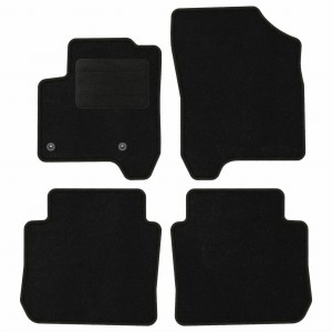 Basic Fussmatten passend für Citroen C3 Picasso 2008-2017 Schwarz