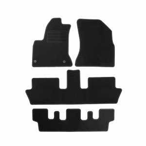 Basic Fussmatten passend für Citroen C4 Grand Picasso 2006-2013 Schwarz