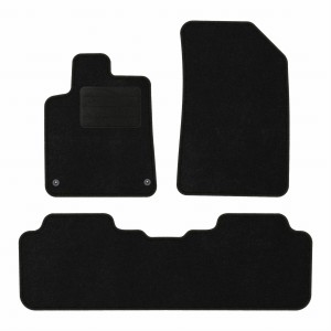 Basic Fussmatten passend für Citroen C5 I 2001-2008 Schwarz