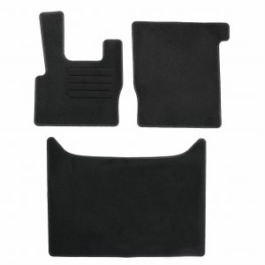 Basic Fussmatten passend für DAF XF 105 Automatikgetriebe 2005- Schwarz