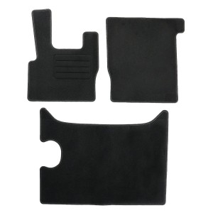 Basic Fussmatten passend für DAF XF 105 Schaltgetriebe 2005- Schwarz